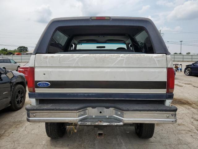 1FMEU15N8NLA29543 - 1992 FORD BRONCO U100 TWO TONE photo 6