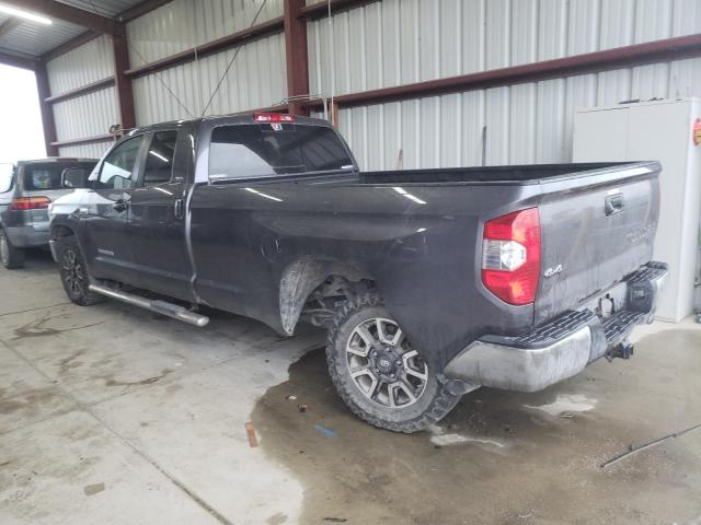 5TFCY5F19KX025427 - 2019 TOYOTA TUNDRA DOUBLE CAB SR/SR5 GRAY photo 2
