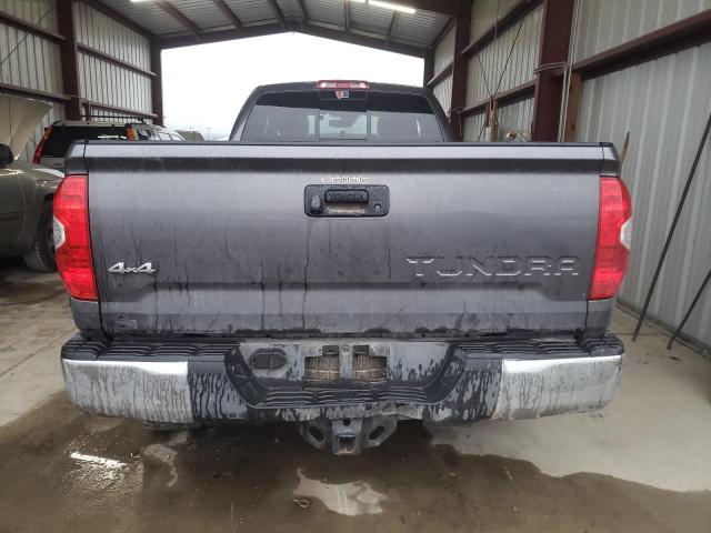 5TFCY5F19KX025427 - 2019 TOYOTA TUNDRA DOUBLE CAB SR/SR5 GRAY photo 6