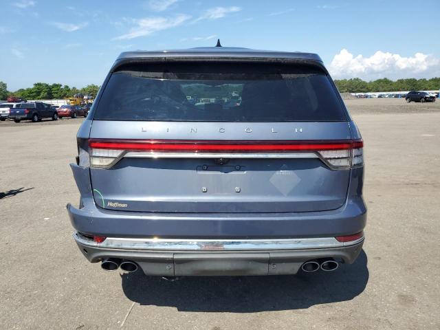 5LM5J7XC2MGL05310 - 2021 LINCOLN AVIATOR RESERVE Blau Foto 6