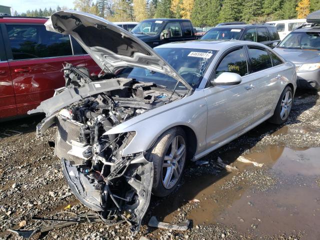 WAUHMAFCXEN014672 - 2014 AUDI A6 PRESTIGE 银色 照片 2