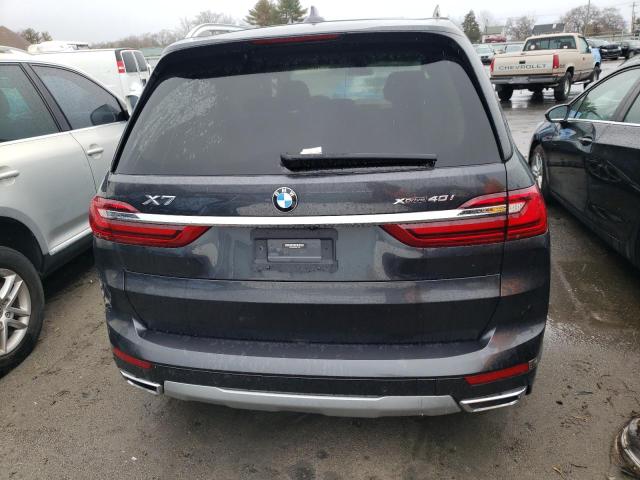 5UXCW2C02M9F71463 - 2021 BMW X7 XDRIVE40I BLACK photo 6