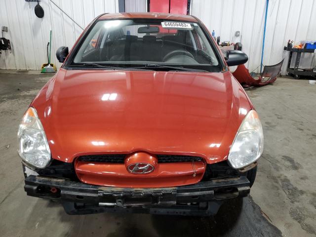 KMHCM36C29U140461 - 2009 HYUNDAI ACCENT GS RED photo 5