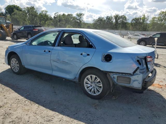4T4BF1FK9CR183578 - 2012 TOYOTA CAMRY BASE BLUE photo 2