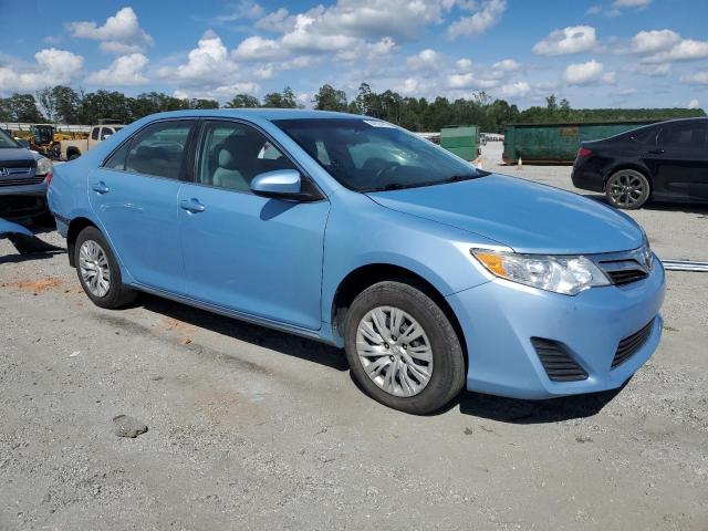 4T4BF1FK9CR183578 - 2012 TOYOTA CAMRY BASE BLUE photo 4