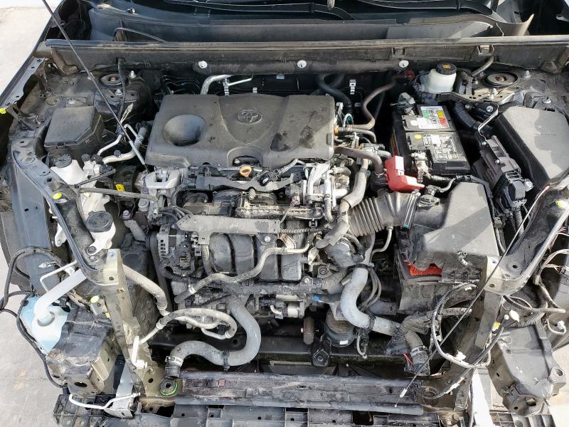 2T3W1RFVXLW097934 - 2020 TOYOTA RAV4 XLE BLACK photo 12