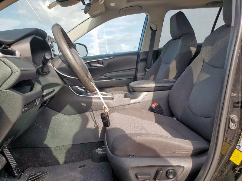 2T3W1RFVXLW097934 - 2020 TOYOTA RAV4 XLE BLACK photo 7