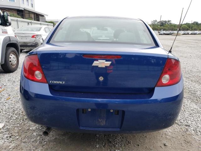 1G1AK52F857545710 - 2005 CHEVROLET COBALT BLUE photo 6