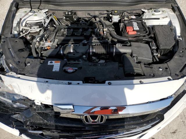 1HGCV1F59MA031367 - 2021 HONDA ACCORD EXL WHITE photo 11