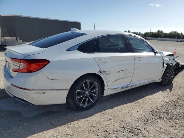 1HGCV1F59MA031367 - 2021 HONDA ACCORD EXL WHITE photo 3