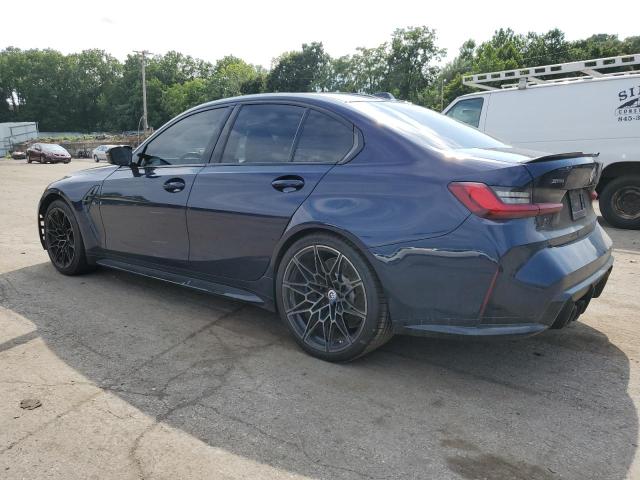 WBS43AY04PFN58632 - 2023 BMW M3 COMPETITION BLUE photo 2