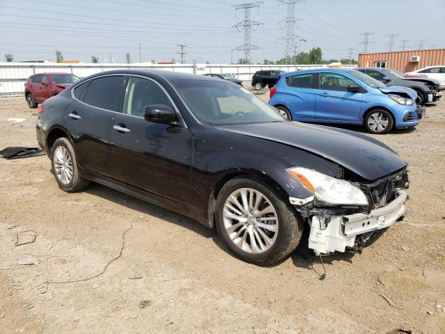 JN1AY1AP9CM530109 - 2012 INFINITI M56 BLACK photo 4