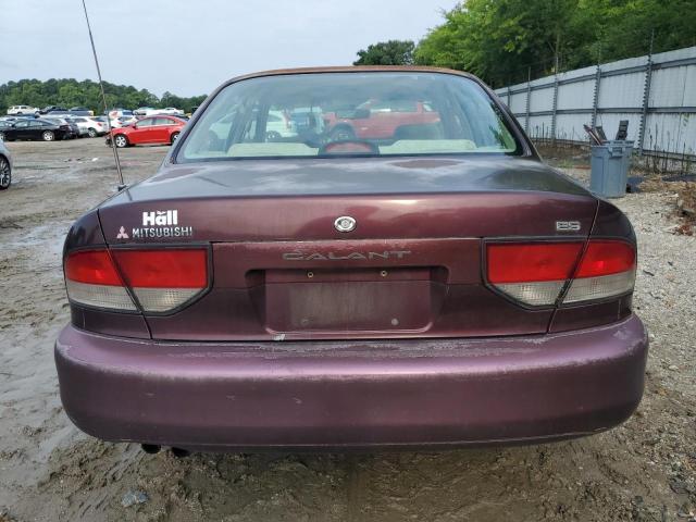 4A3AJ56G7WE038126 - 1998 MITSUBISHI GALANT ES BURGUNDY photo 6