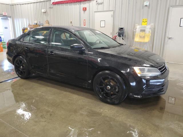 3VW2K7AJ5FM354053 - 2015 VOLKSWAGEN JETTA BASE BLACK photo 4