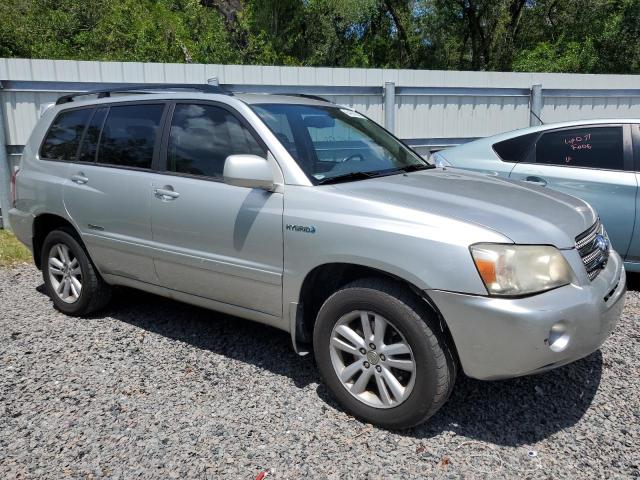 JTEEW21A270045793 - 2007 TOYOTA HIGHLANDER HYBRID SILVER photo 4