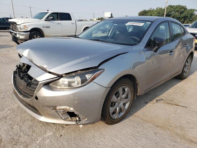 JM1BM1T77F1257607 - 2015 MAZDA 3 SV GRAY photo 1