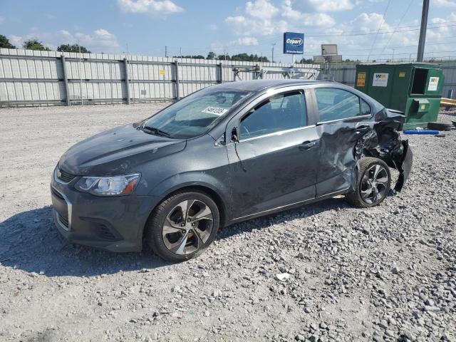 1G1JF5SB9K4126280 - 2019 CHEVROLET SONIC PREMIER CHARCOAL photo 1