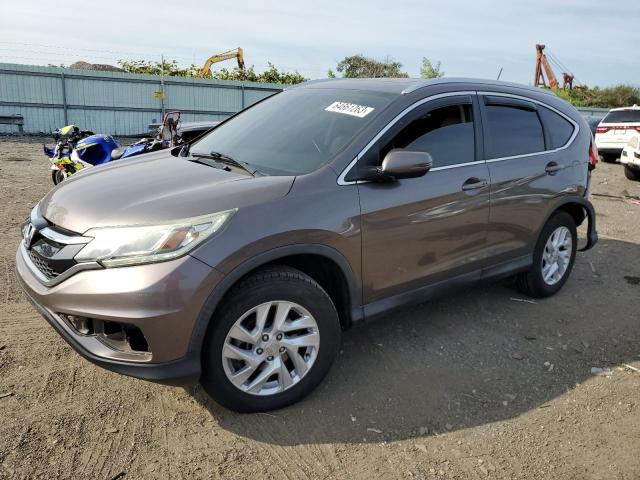 2HKRM3H78GH523309 - 2016 HONDA CR-V EXL GRAY photo 1