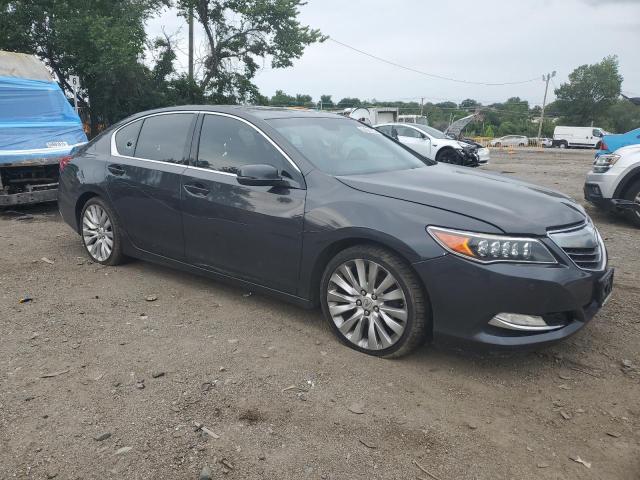 JH4KC1F95EC003931 - 2014 ACURA RLX ADVANCE GRAY photo 4