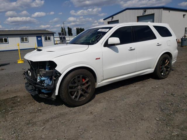 1C4SDJGJ1LC253798 - 2020 DODGE DURANGO SRT WHITE photo 1