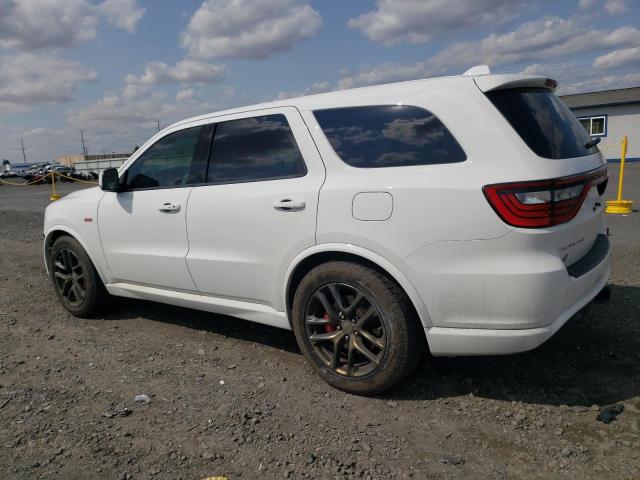 1C4SDJGJ1LC253798 - 2020 DODGE DURANGO SRT WHITE photo 2