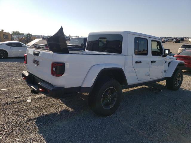 1C6JJTBGXML601702 - 2021 JEEP GLADIATOR RUBICON WHITE photo 3