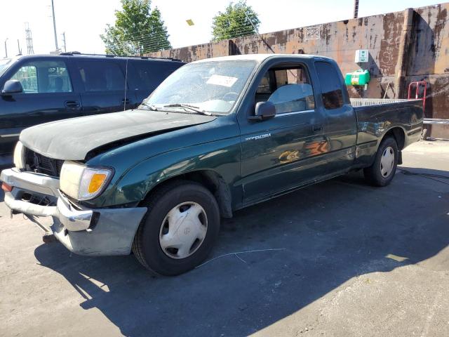 4TAVL52NXXZ534112 - 1999 TOYOTA TACOMA XTRACAB GREEN photo 1