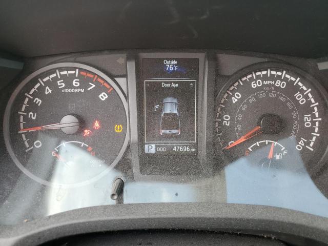 3TMCZ5AN8PM533411 - 2023 TOYOTA TACOMA DOUBLE CAB ნაცრისფერი ფოტო 9