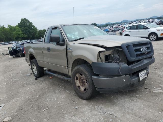 1FTRF12245NC09794 - 2005 FORD F150 BROWN photo 4