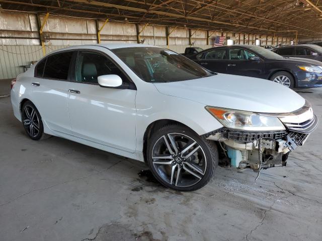 1HGCR2F54HA053485 - 2017 HONDA ACCORD SPORT 白色 照片 4