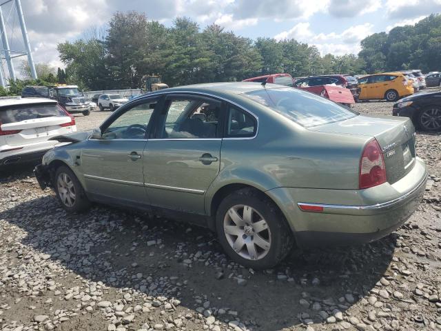 WVWTH63B22P118938 - 2002 VOLKSWAGEN PASSAT GLX 4MOTION მწვანე ფოტო 2