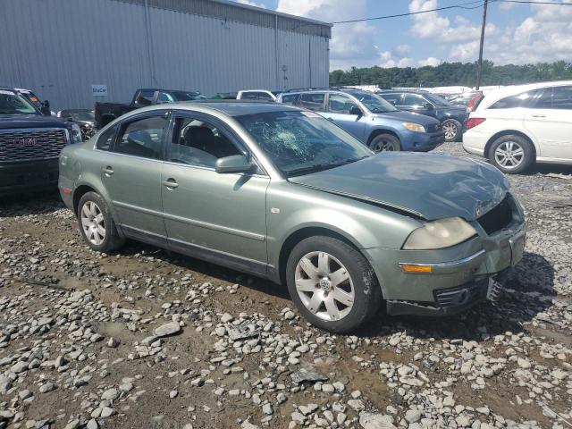 WVWTH63B22P118938 - 2002 VOLKSWAGEN PASSAT GLX 4MOTION მწვანე ფოტო 4