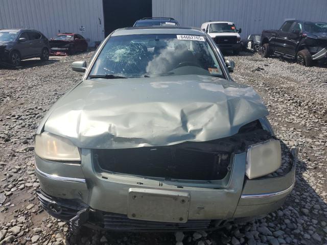 WVWTH63B22P118938 - 2002 VOLKSWAGEN PASSAT GLX 4MOTION მწვანე ფოტო 5