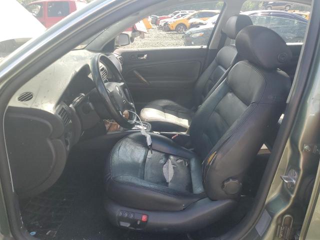 WVWTH63B22P118938 - 2002 VOLKSWAGEN PASSAT GLX 4MOTION მწვანე ფოტო 7