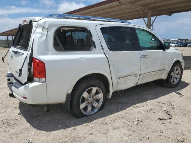 5N1BA0ND9EN603326 - 2014 NISSAN ARMADA SV WHITE photo 3