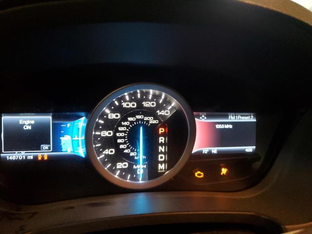 1FM5K8GT9FGC03818 - 2015 FORD EXPLORER SPORT WHITE photo 9