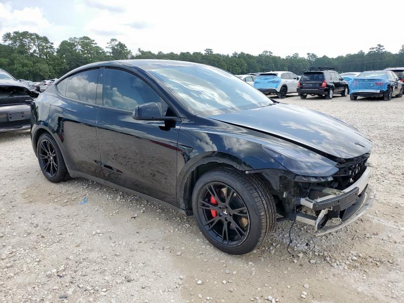 7SAYGDEF7NF439064 - 2022 TESLA MODEL Y BLACK photo 4