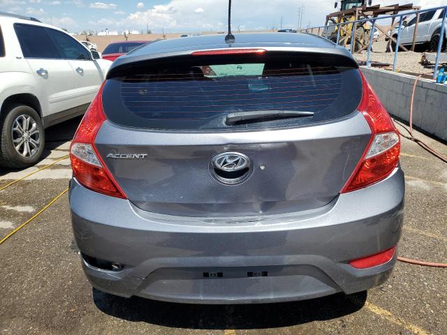 KMHCU5AE1FU212623 - 2015 HYUNDAI ACCENT GLS GRAY photo 6