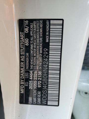 WDDSJ4GB0HN424299 - 2017 MERCEDES-BENZ CLA 250 4MATIC WHITE photo 12