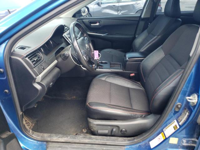 4T1BF1FK3HU669742 - 2017 TOYOTA CAMRY LE BLUE photo 7