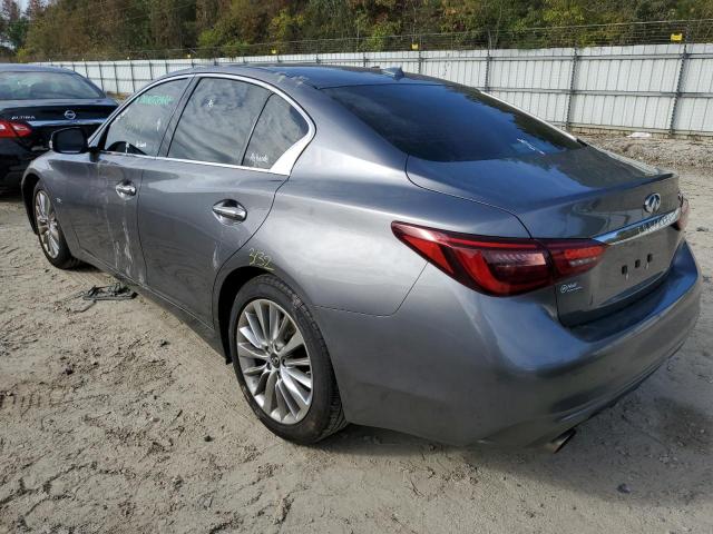 JN1EV7AP2LM205556 - 2020 INFINITI Q50 PURE GRAY photo 3