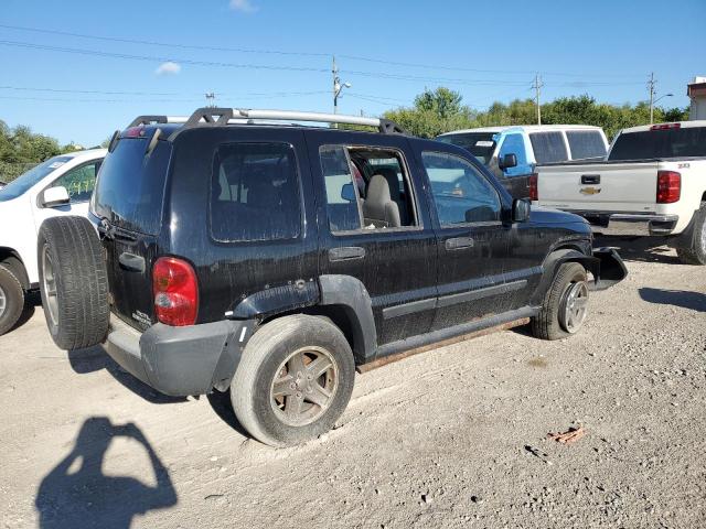 1J4GL38K46W121322 - 2006 JEEP LIBERTY RENEGADE BLACK photo 3