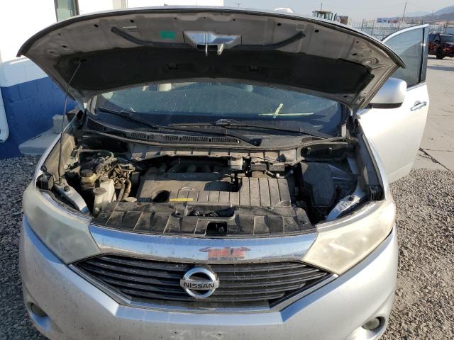 JN8AE2KP7D9069818 - 2013 NISSAN QUEST S SILVER photo 12