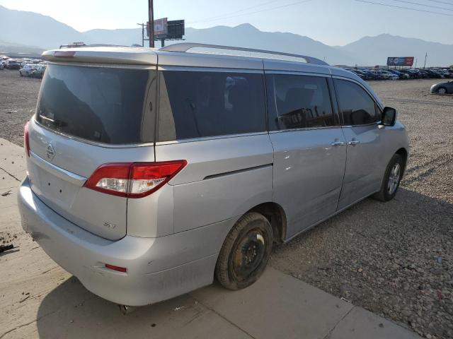 JN8AE2KP7D9069818 - 2013 NISSAN QUEST S SILVER photo 3