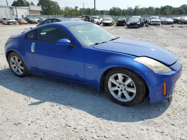 JN1AZ34E24M154664 - 2004 NISSAN 350Z COUPE BLUE photo 4