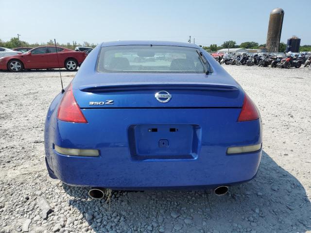 JN1AZ34E24M154664 - 2004 NISSAN 350Z COUPE BLUE photo 6