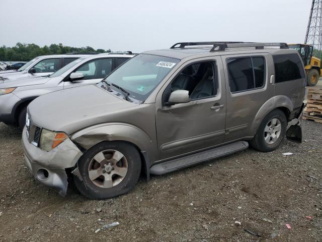 5N1AR18W55C785481 - 2005 NISSAN PATHFINDER LE 棕色 照片 1