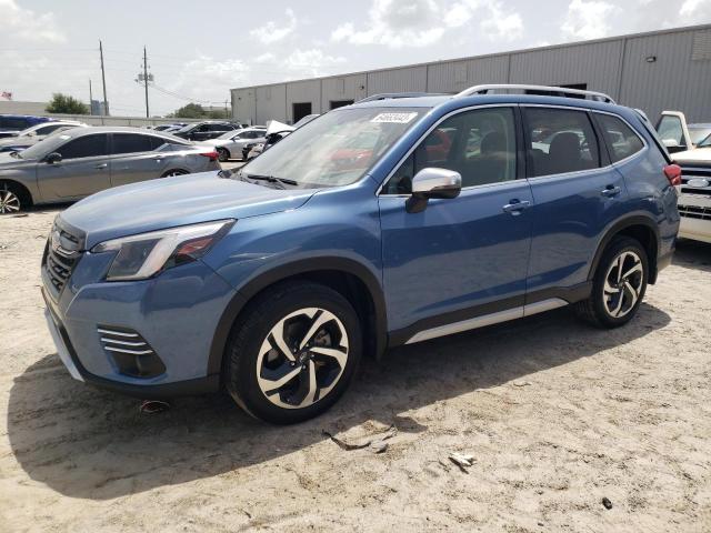 JF2SKARC6NH445682 - 2022 SUBARU FORESTER TOURING 蓝色 照片 1