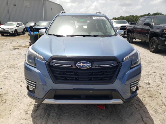 JF2SKARC6NH445682 - 2022 SUBARU FORESTER TOURING 蓝色 照片 5