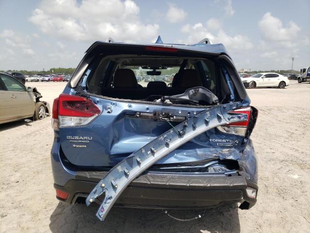 JF2SKARC6NH445682 - 2022 SUBARU FORESTER TOURING 蓝色 照片 6